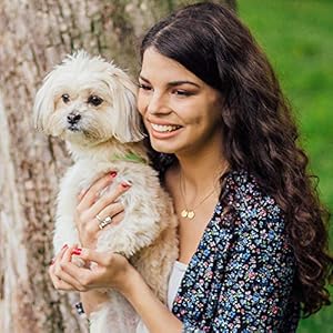 Dog Mom Gifts for Women Necklace, 14k Gold Filled Dog Mom Gifts Letter Initial Necklace Women Girls Alphabet Disc Puppy Paw Print Necklace Pet Dog Lovers Gifts for Dog Mom