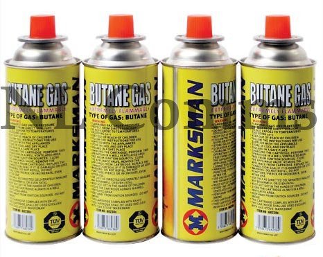 b-creative butano Gas conjuntos 4 8 16 56 Refill Recargas puede latas para barbacoa cocina de camping