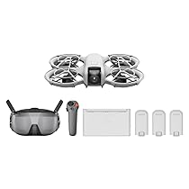 DJI Neo Combo Motion Fly More, mini drone con fotocamera UHD 4K per adulti, 135g drone che vola da solo e ti segue, decollo dalla mano, tracciamento del soggetto, con RC Motion 3 e 3 batterie