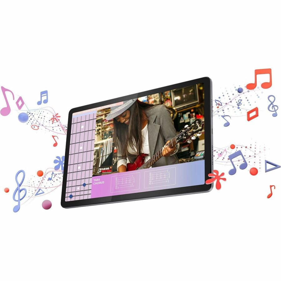 Image of Lenovo Tab M11 TB330FU Tablet - 11 inch WUXGA - MediaTek MT6769H Helio G88 (12 nm) Octa-core - 4 GB - 128 GB Storage - Android 13 - Luna Gray - Cortex A75 Dual-core (2 Core) 2 GHz + Cortex A55 Hexa- (6 Co