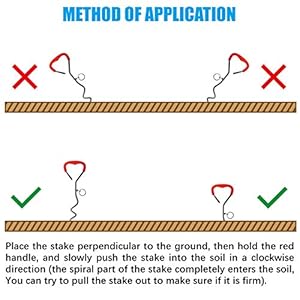 Dog Tie Out Cable and Stake – 30 FT Long Dog Cable Leash with Buffer Spring for Dogs Outside Yard Camping Travel Beach,etc. – Heavy Duty Anti Rust Stake for Small Medium Large Dogs