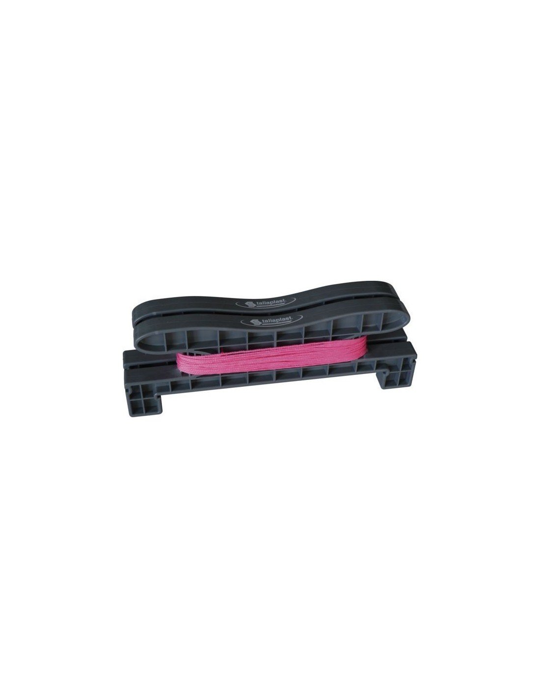 ENROULEUR DE CORDEAU SOFOP TALIAPLAST LE KORDO 20 M DE FIL FLUO ROSE DIAMÈTRE 1,​5 MM - 400441