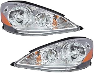 For Toyota Sienna Headlights Lamps Set 2006 2007 2008 2009 2010 HID Driver and Passenger Side