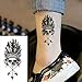 Produktbild Handaxian 5pcs Tattoo-Aufkleber Lotus Feet Female Male Gyro-Handgelenk-Tätowierung T-5pcs 16