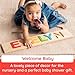 Fat Brain Toys Wooden Personalized Name Puzzles for Toddlers 1-3+, Custom Puzzles, Flat Rate up to 9 Letters