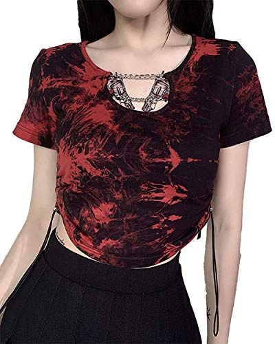 Womens Sexy Corset Crop top Black Tube top Goth chokers Corset Hoodie for Women egirl Skirts Gothic Shirt Grunge Skirt Women Punk Style Crop top Goth Tank top