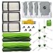 Produktbild aotengou Zubehörteile-Kit für iRobot Roomba Serie i7 + i7 Plus E5 E6 E7 Filter Bürsten Schmutzfreie Taschen