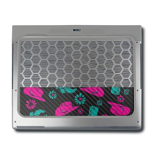 Image of MightySkins Carbon Fiber Skin Compatible with Alienware X16 R1 (2023) Full Wrap Kit - Neon Cowgirl | Protective, Durable Textured Carbon Fiber Finish | Easy to Apply & Change Styles | Made in The USA
