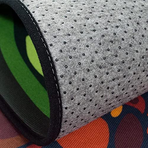Image of HomeCloud Rubber 6mm Fruit Printed Thick Anti Slip, Washable, Big Size, Printed, Designer Folding Kitchen Mat for Floor Home Bedroom -, Standard Size (40 x 120 cm 40 x 60 cm)