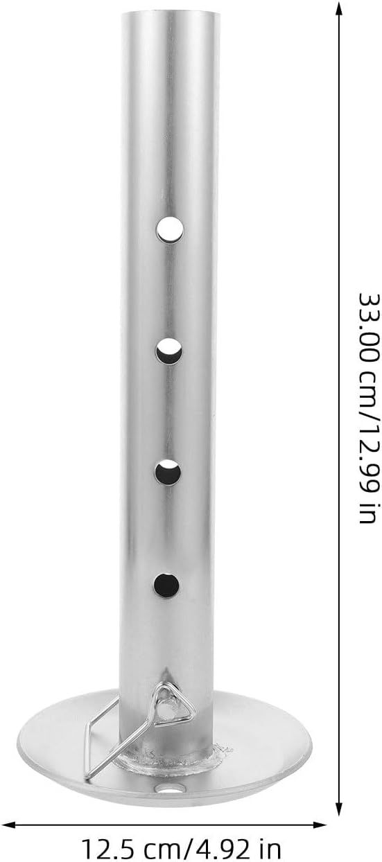 Trailer Stabilizer Jack with Drop Leg Base and Removable Foot Pad Hand Crank Trailer Jack Foot Plate and Rvs