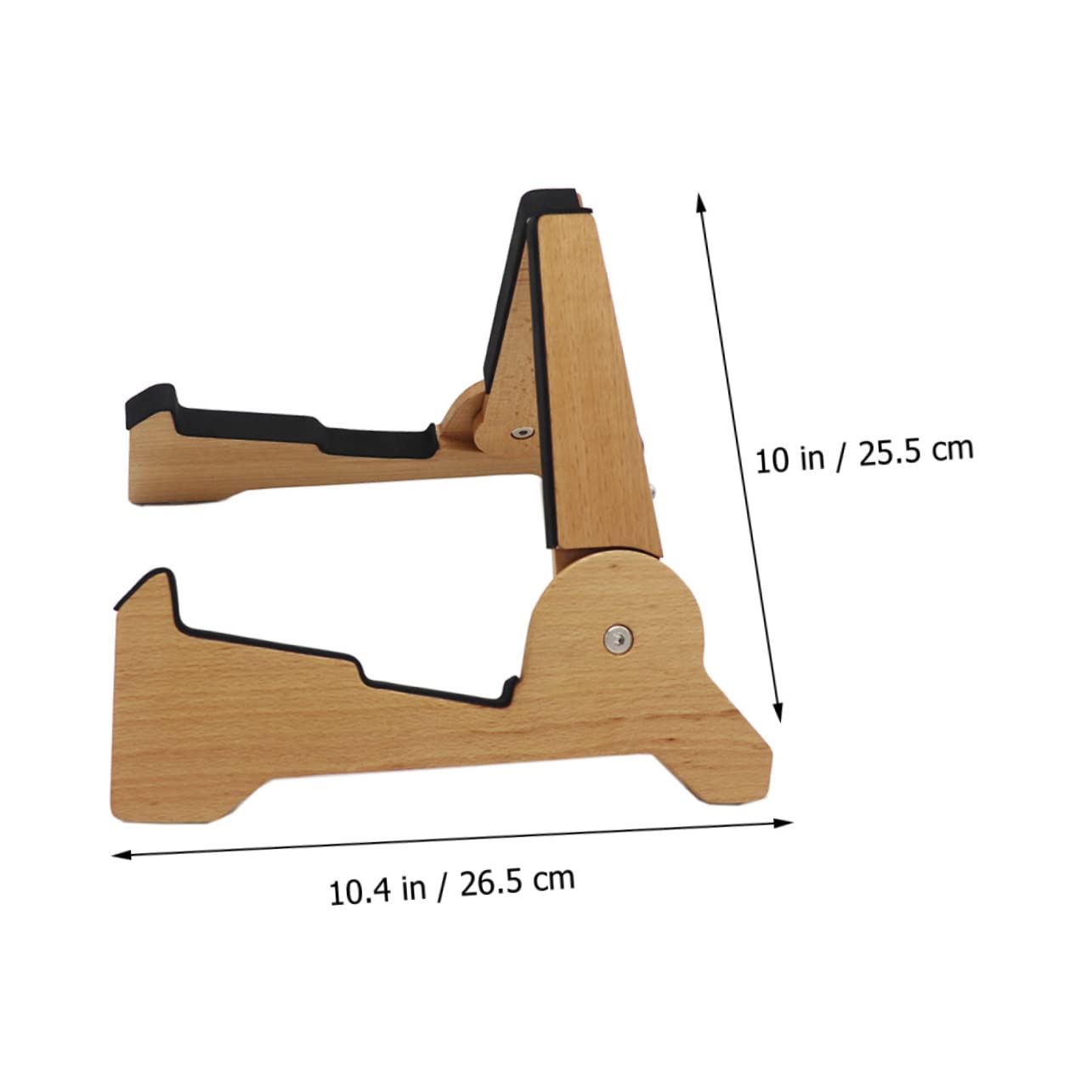 VICASKY Supporto di Chitarra per Leggero Legno in Pieghevole e Staccabile Basso e Violino , per Casa e Negozio Strumenti Musicali