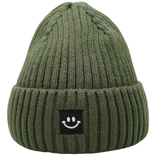 Baby Beanie 0-6 Months 6-12-24 Months 2-5-8 Years - Double Layered for Extra Warmth, Cozy and Stylish Hand-Knitted Beanie