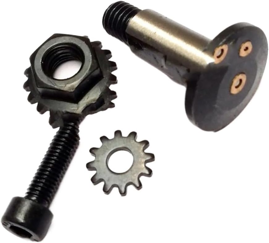 Fit for Electric Pruning Shears Tool Accessories Machine Aluminum Tool Holder Seat Center Shaft Screw Cap(Four-Piece)