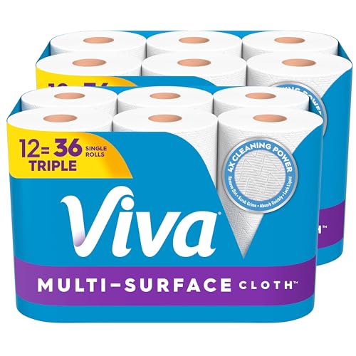 Viva Multi-Surface Cloth Paper Towels, Choose-A-Sheet...