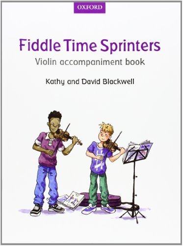 Fiddle Time Sprinters Violin Accompaniment Book (2013-07-04)      Sheet music