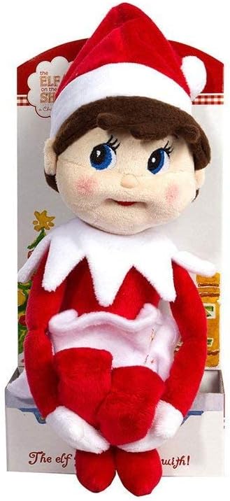 The Elf on The Shelf: A Christmas Tradition - Light Tone Boy and Girl 17" Plushee Pals Set