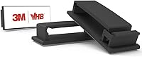 Vista 2 de Cable Clips with Strong Self-Adhesive, XIAOXI Multipurpose Wire Clamps for Cable Management and Cable Runs, TV PC Wire Holder Sticky Tidy - (20pcs)