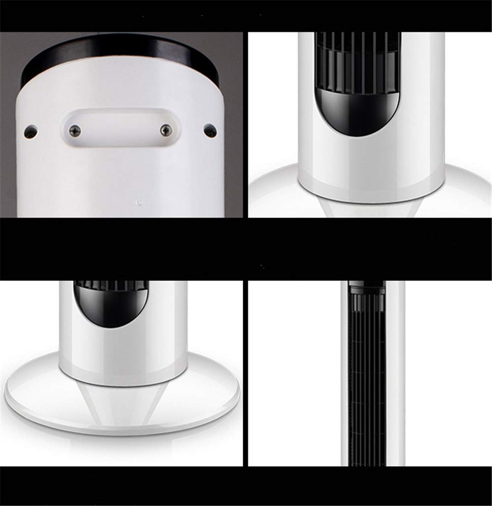Ventilador De Columna Torre Oscilación Silencioso 3 Velocidades con Temporizador Y Función Touch Sleep 45 W (Blanco)