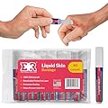 Liquid Bandage for Skin – Waterproof Skin Glue for Wound Closure, Flexible Liquid Barrier with Non-Sting Formula – Long-Lasting Liquid Bandage - 40 Count