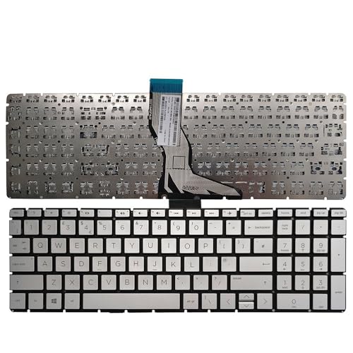 Clavier HP 15-EF 15S-DY Silver UK AZERTY pour remplacement ordinateur portable