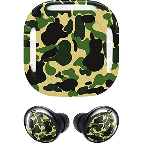 Skinit Decal Audio Skin Compatible with Galaxy Buds Pro Originally Designed Green Street Camo Design