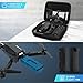 RADCLO Drone with Camera - Drones for Adults, 1080P HD FPV Foldable Drone with Carrying Case, 2 Batteries, Carrying Case, Adjustable Lens, One Key Take Off/Land, Altitude Hold, 360° Flip, Toys Gifts