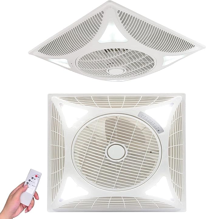 60 x 60 14" Ceiling Fan with Remote (WITH LED)