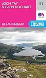 Loch Tay & Glen Dochart (OS Landranger Map, Band 51)