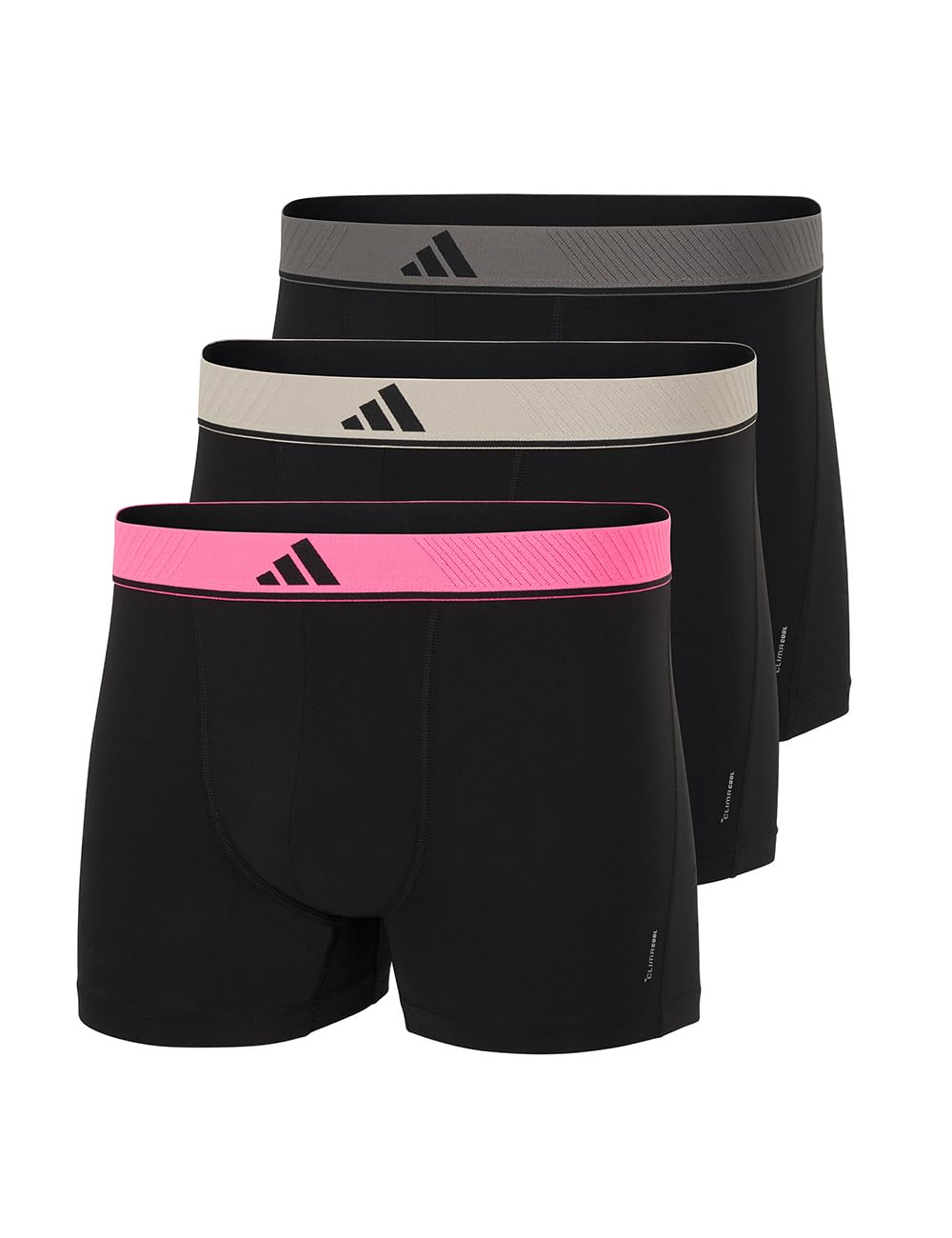 adidas Herren Trunk (3 Pack) - Active Micro Flex Eco - Boxershorts enganliegend - Bequeme Unterwäsche
