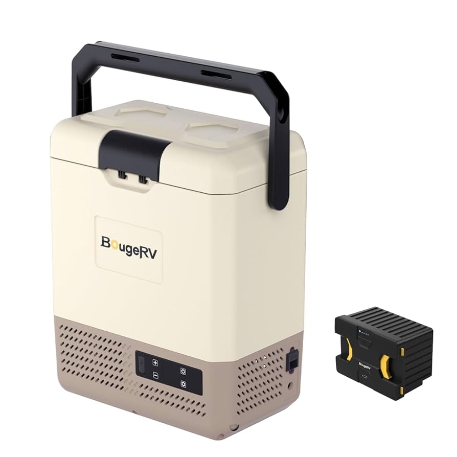 新品 動作確認のみBougeRV ポータブル冷蔵庫9L Amazon.co.jp: BougeRV 9Lポータブル冷蔵庫 コンパクト冷蔵庫