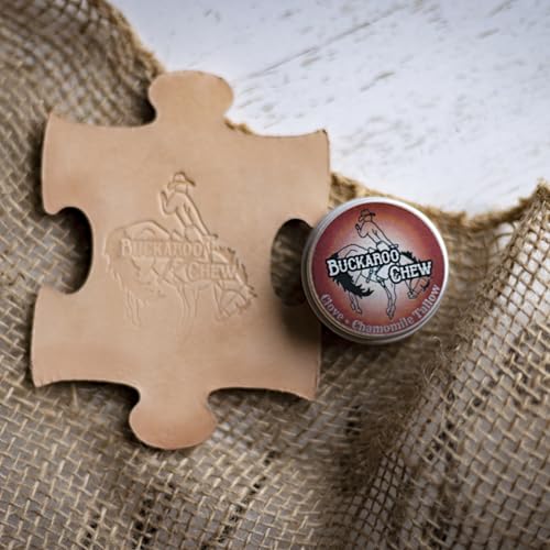 Buckaroo Chew All Natural Teething Chew for Babies Plus Clove+Chamomile Tallow Tin