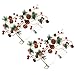 Produktbild OSALADI 2Pcs Weihnachten Schnur Lichter Lichter Girlande Tannenzapfen Rote Beere Glocken Fee Schnur Lichter Urlaub Innendekor für Weihnachten Party Zugunsten Winter Hauptdekoration Garten