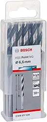 Bosch Brocas Metal Aço Rápido HSS-PointTeQ 1,6mm