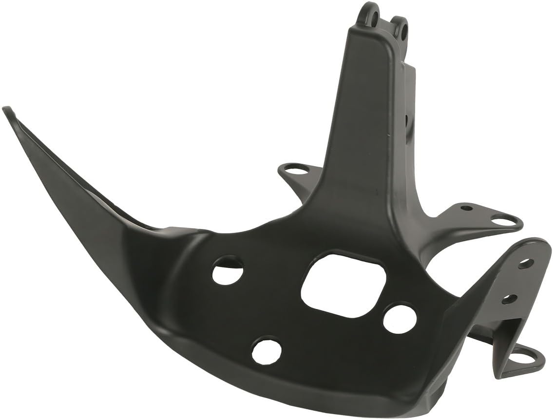 SLMOTO Front Upper Fairing Stay Bracket Headlight Cowling Fit for Yamaha YZF R6 1999 2000 2001 2002 Black