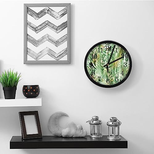 Horloge murale silencieuse pour bureau et chambre sans bruit - 6