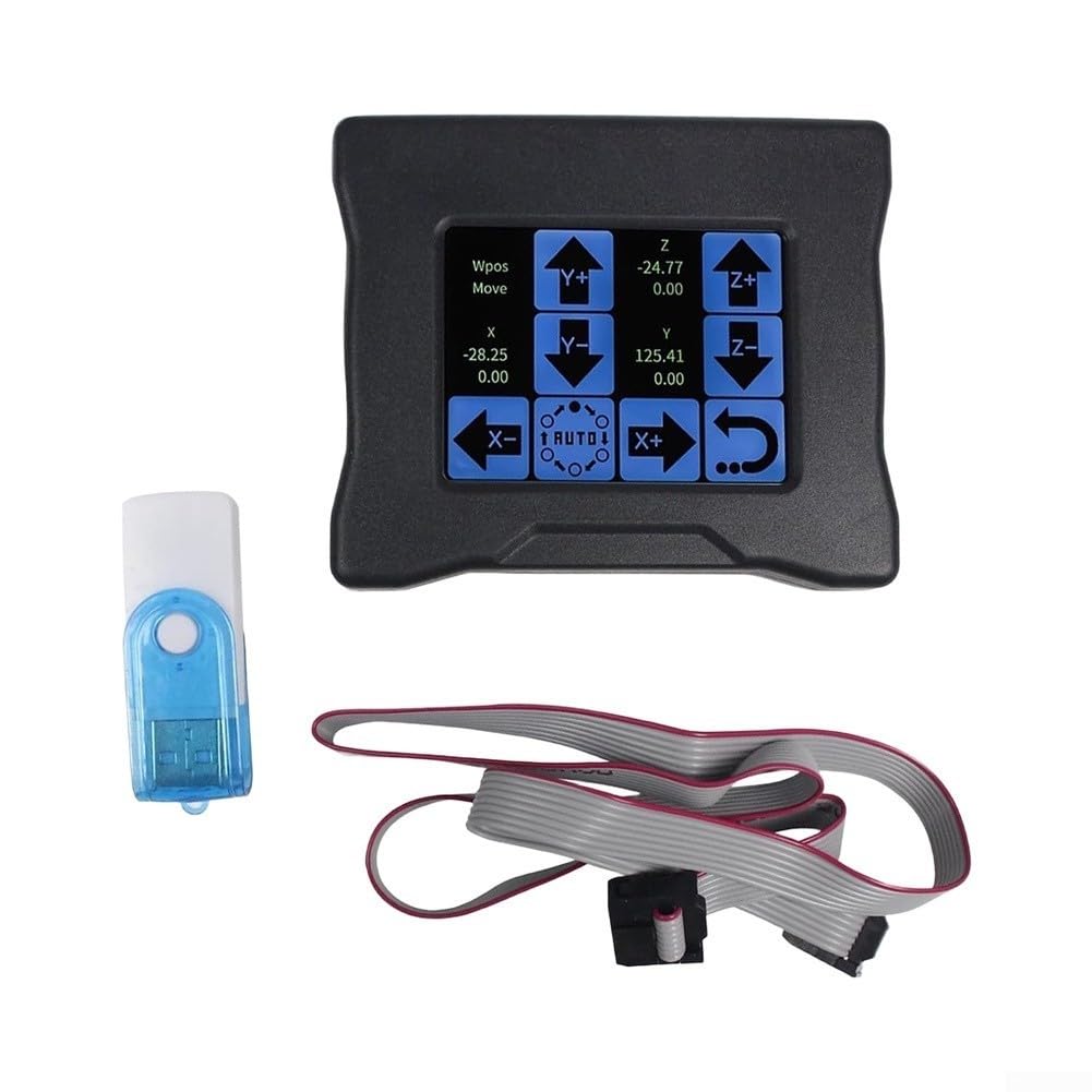 Module de commande hors ligne pour fraiseuse CNC GRBL 1.1 série 3020 Plus 4540 avec écran tactile IPS et carte SD