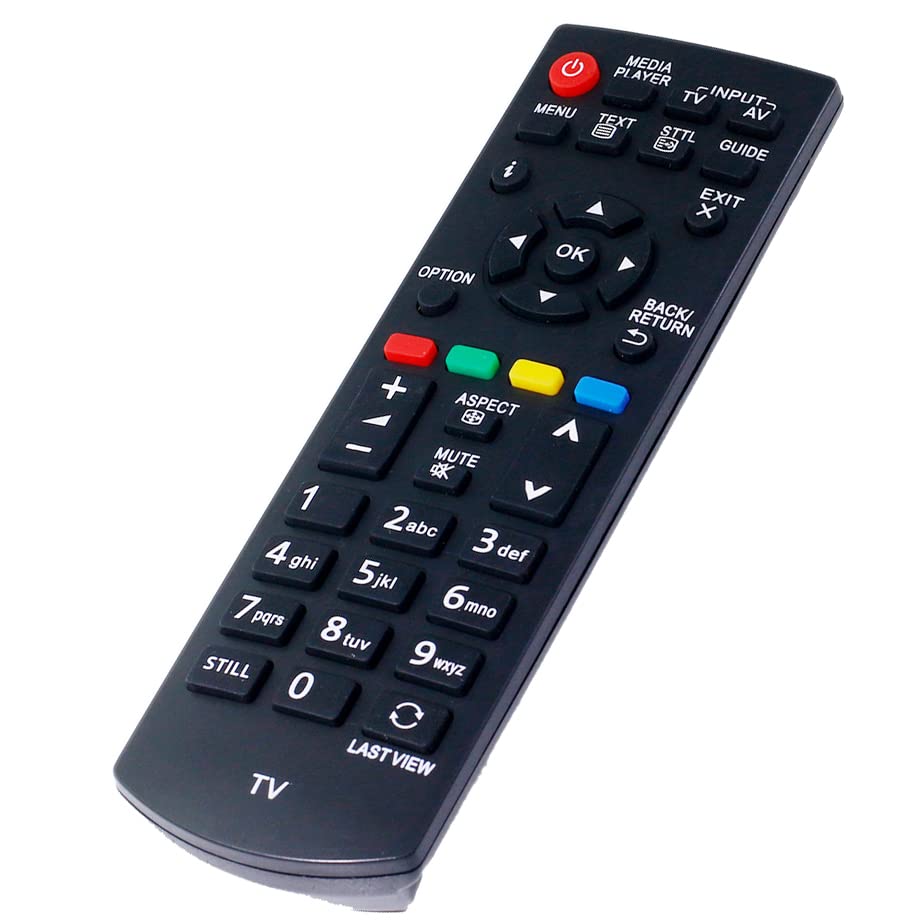 N2QAYB000816 VINABTY Replaced Remote Fit for Panasonic LED LCD TV TX-39A400B TX-42A400B TX-50A400B TX-39A400E TX-42A400E TX-50A400 TX-L19XM6E TX-L24XM6E TX-24G310B TX-32G310B TX-L19XM6B TX-L24XM6B - Image 2