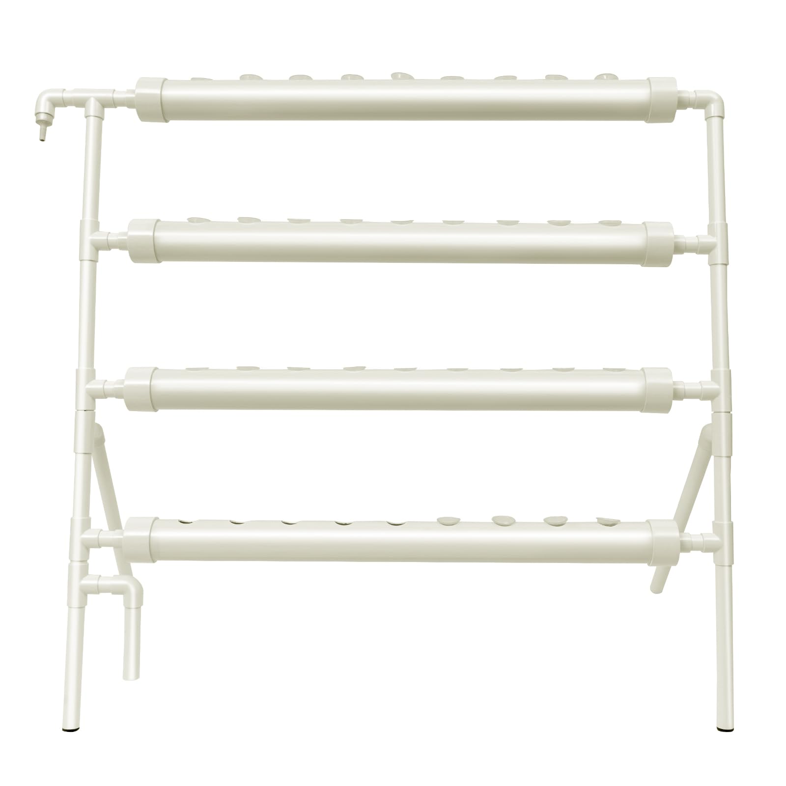 Hydroponic System Grow Kit 36 siti vegetali in PVC, sistema idroponico da giardino, idroponico, piante, sistema di irrigazione per colture acquatiche, sistema di piante da giardino e esperimento