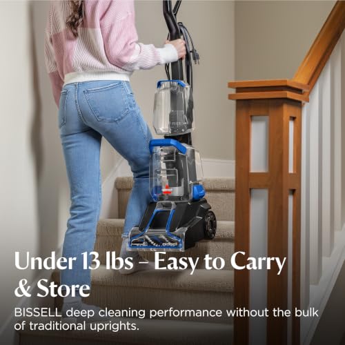 Image of BISSELL TurboClean Upright Carpet Cleaner, OXY Formula, 3952 | Pro Max Clean & Protect formula; Oxy Urine Eliminator included; powerful upright carpet cleaning