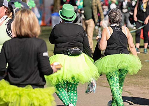 Simplicity Womens Tutu Women's -Cosplay Costume Ballet 5K, 10K Fun Dash Run Adult Tutu Lime Green Tutu,Fluorescent Green #TOP3