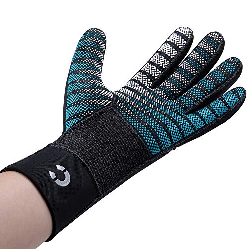 image for CXWXC Neoprene Diving Wetsuit Gloves for Men Women - Warm Water Sports