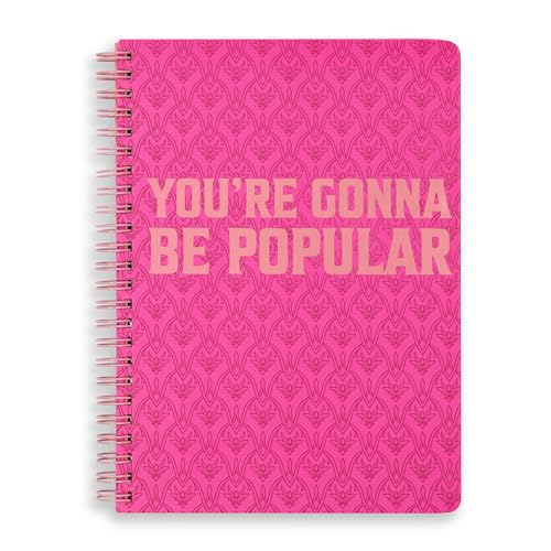 Steel Mill & Co. Small Spiral Notebook, You're Gonna Be Popular
