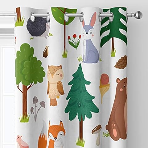 Trelemek Kids Blackout Curtains 52x84 Cover