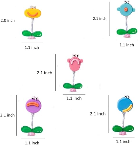 Miniatura 6 de ZOSTLAND Atractivas decoraciones de tablero de automóvil, adornos de automóvil de dibujos animados para tablero, divertido adorno de escritorio,