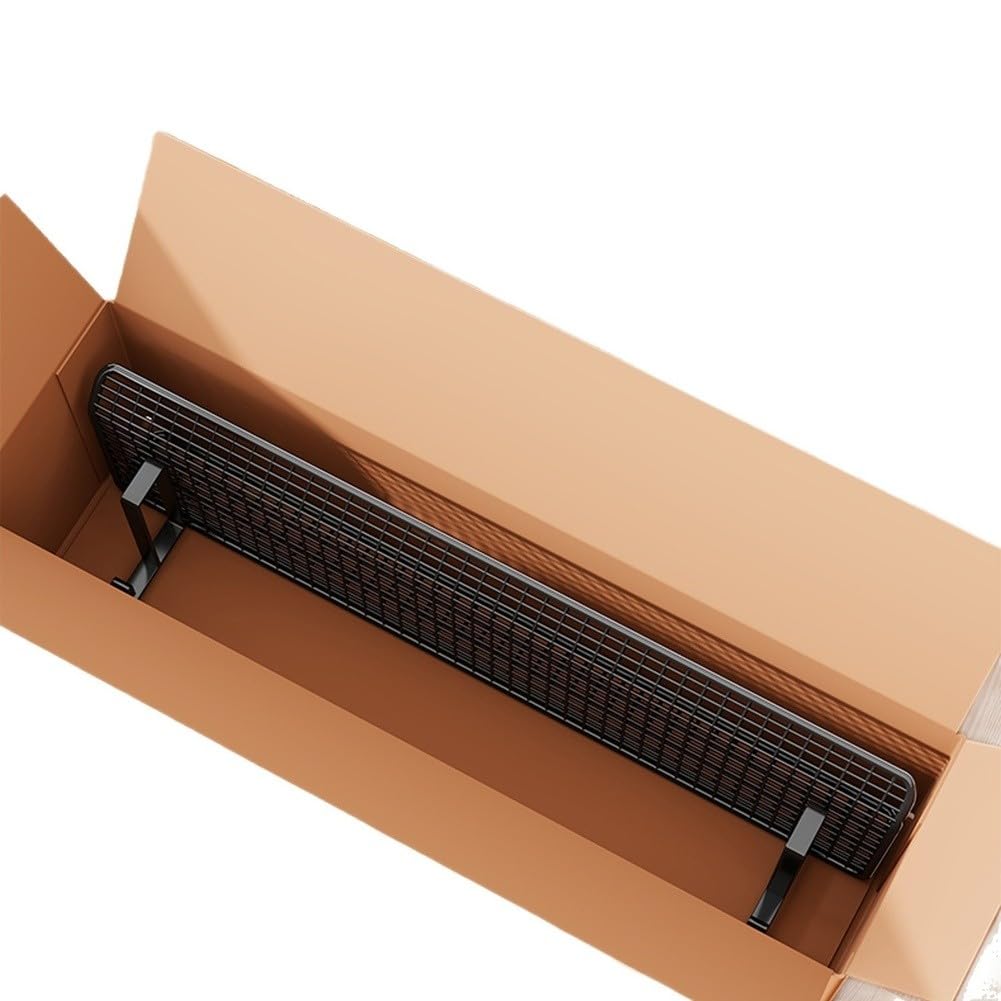 Mensola per termosifone, 40 cm, in metallo, per asciugamani e vestiti, salvaspazio, con struttura aperta, per bagno e cucina
