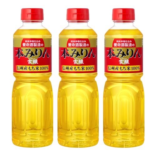養命酒製造 家醸本みりん 500ml 【信州産もち米100%】 / 500ml×3本 / 本格 調味料/信州 長野のサムネイル