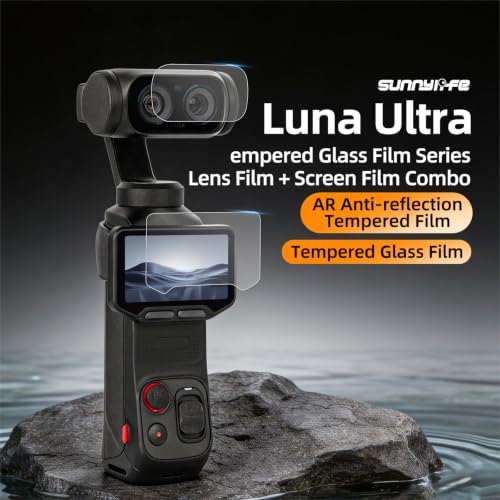 Vidrio templado Insta360 Luna Ultra protector AR de alta dureza 2