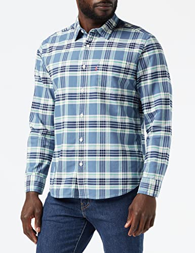 Levi's Herren Classic 1-Pocket Standard Hemd Bruce Sunset Horizon (Blau) S – Ansicht 5