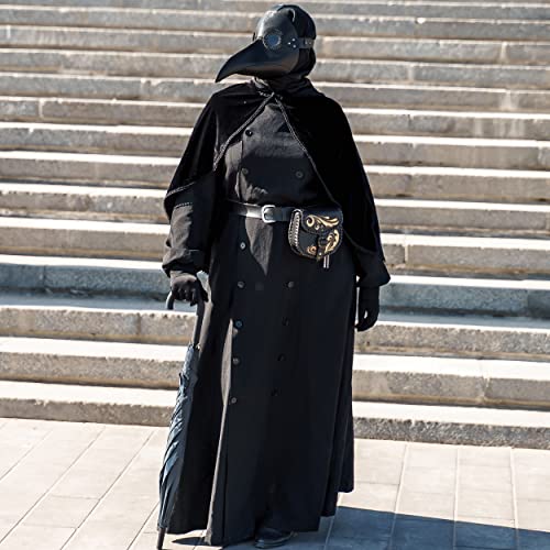 Plague Doctor Mask - Black Plague Doctors Mask Plague Doctor Costume Halloween Mask - Plague Doctor Accessories Beak Plague Mask - Witch Doctor Steampunk Mask Raven Cosplay Halloween Props Scary Mask steampunk buy now online Plague Doctor Mask - Black Plague Doctors Mask Plague Doctor Costume Halloween Mask - Plague Doctor Accessories Beak Plague Mask - Witch Doctor Steampunk Mask Raven Cosplay Halloween Props Scary Mask steampunk buy now online