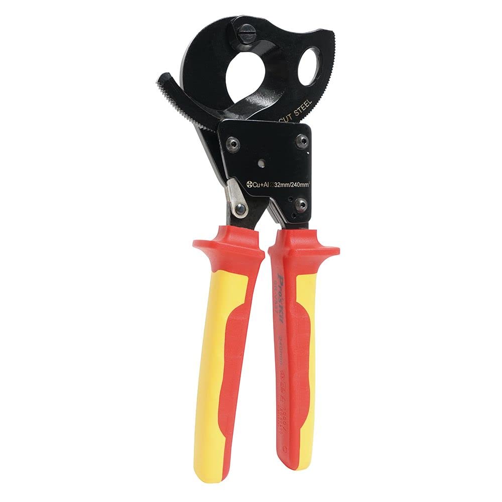 Coupe-câble à cliquet isolé SR-V537 VDE 1000V 240mm
